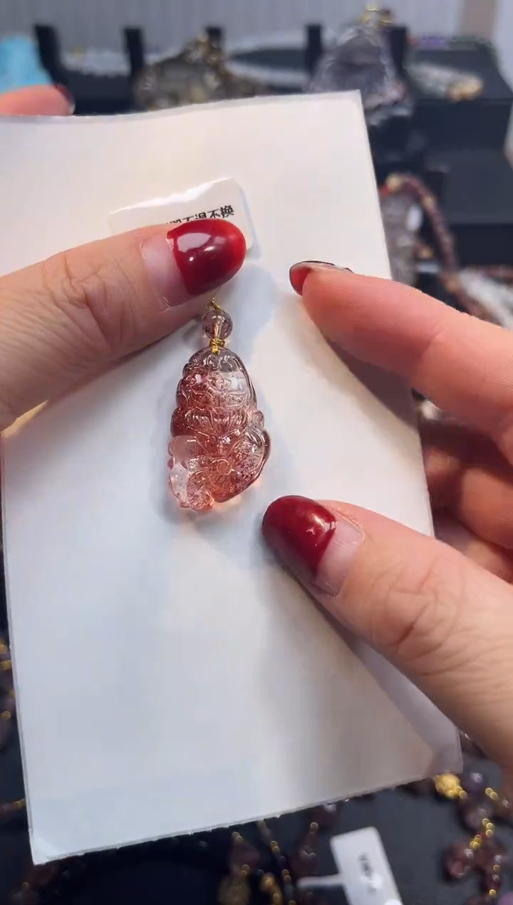 【闪购商品】水晶颈饰未镶嵌【百晶灵儿】天然定制款
