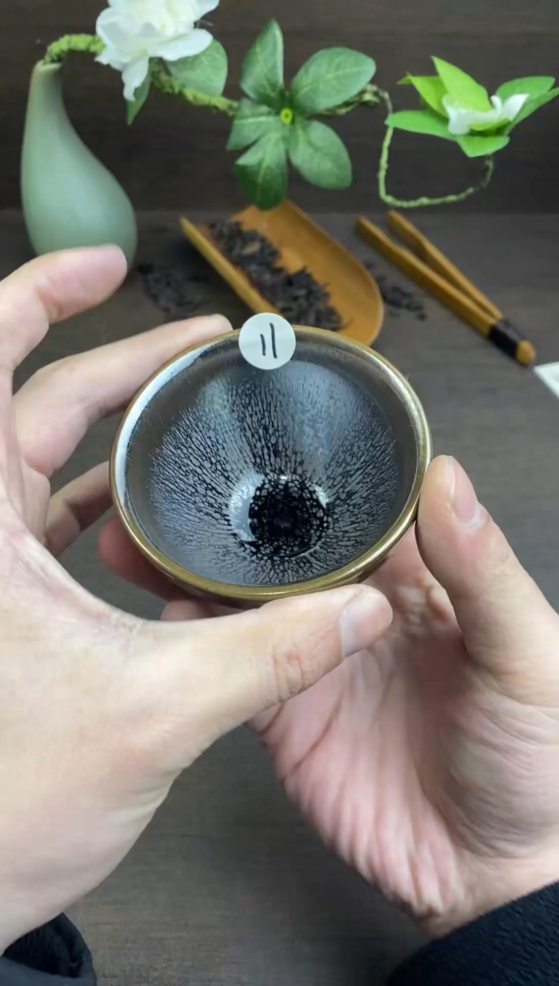 茶盏全手工原矿原釉建盏