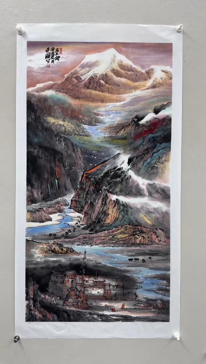 国画王东圃精品作品