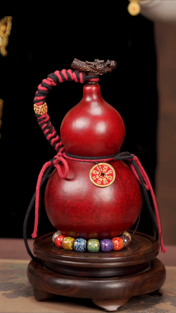 【闪购商品】144易林大漆酒葫芦----178