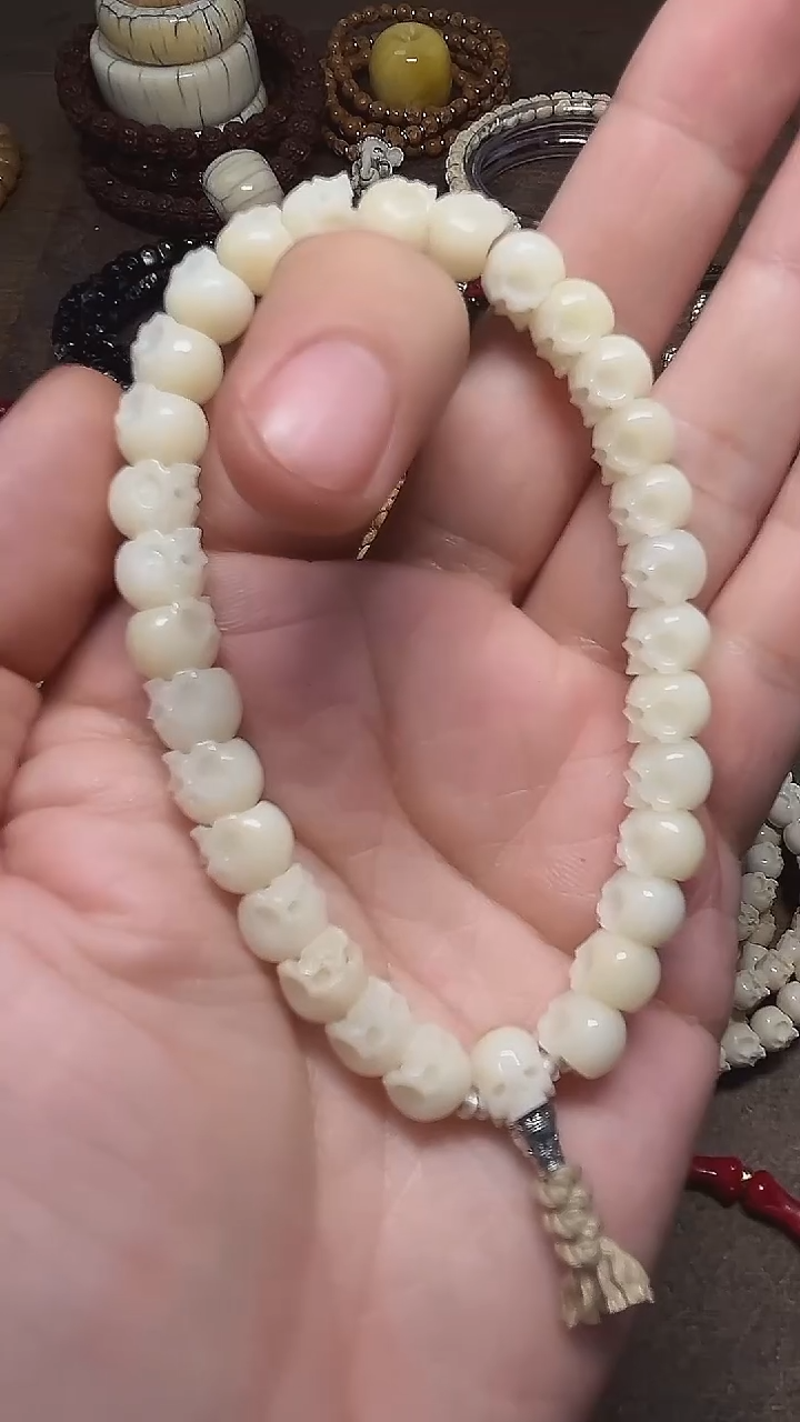 驼骨手串/手链半鄂骷髅手持8.7mm