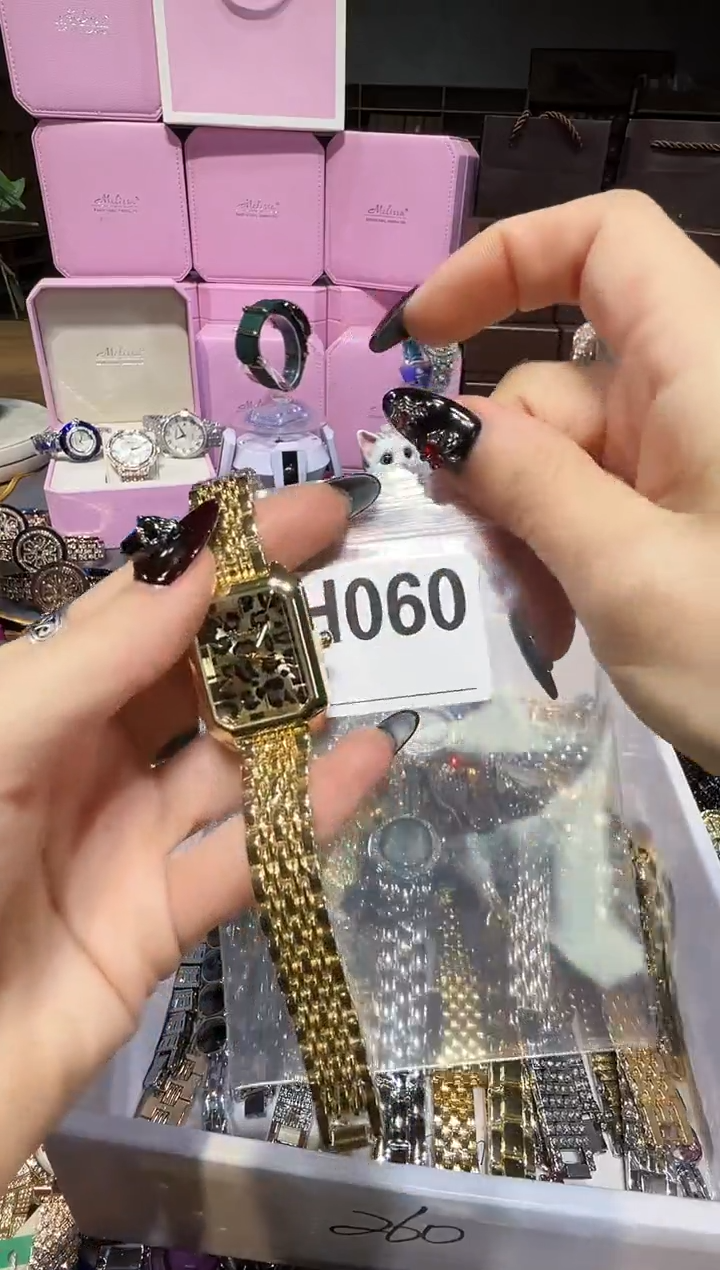 石英机芯不锈钢不锈钢直播定闪专用