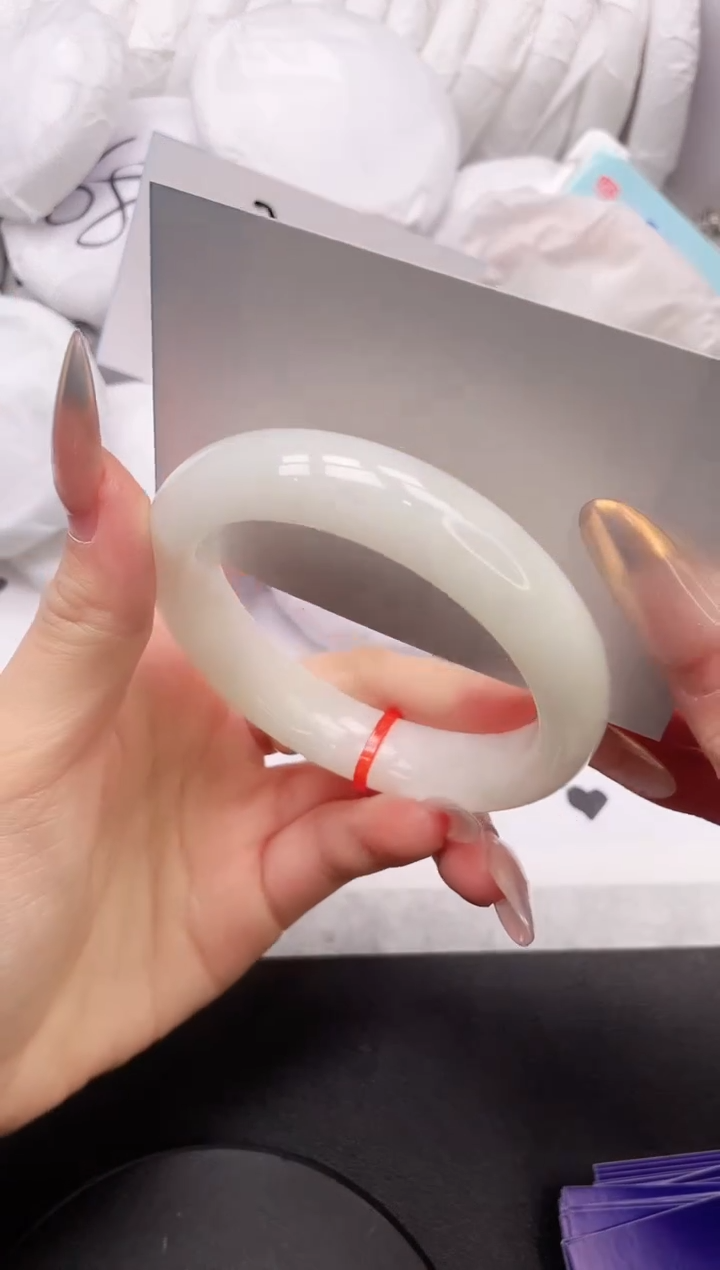 【闪购商品】和田玉手镯未镶嵌20K374-58