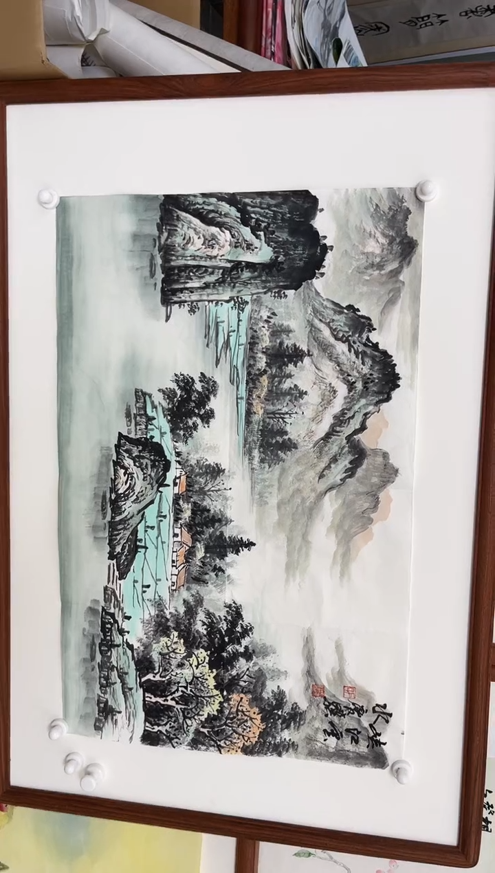 绘画韩江书画天悦-石老师