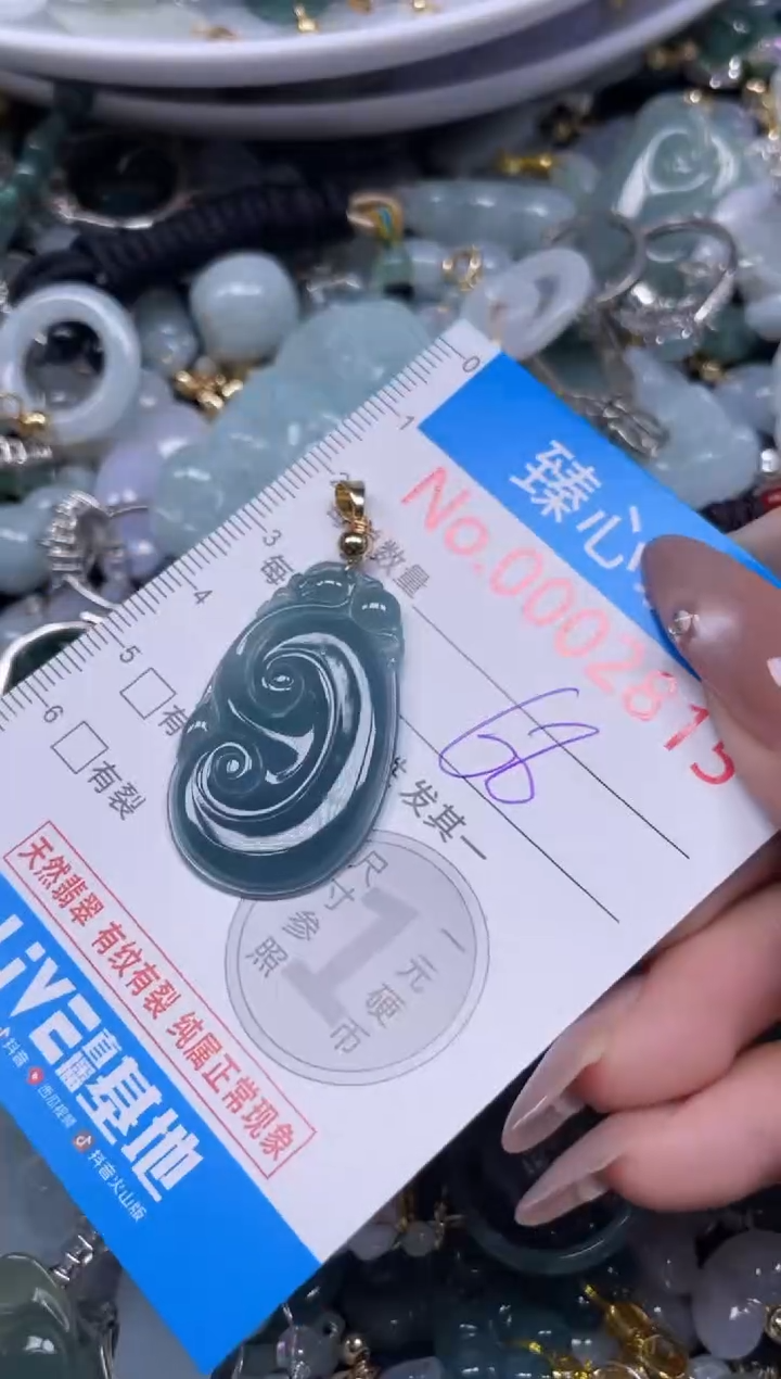 颈饰未镶嵌翡翠2815