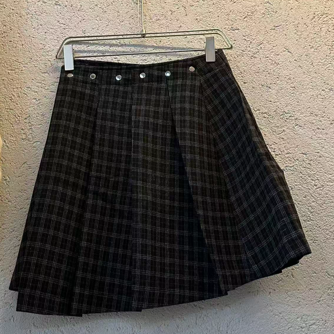 HV7ING-辣妹专属百褶裙显瘦遮肉短裙