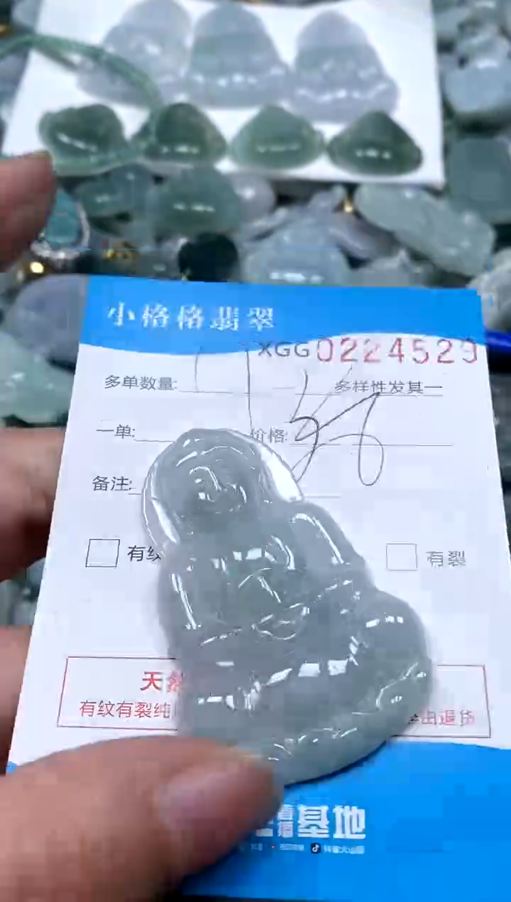 【闪购商品】翡翠颈饰未镶嵌闪购商品0224529