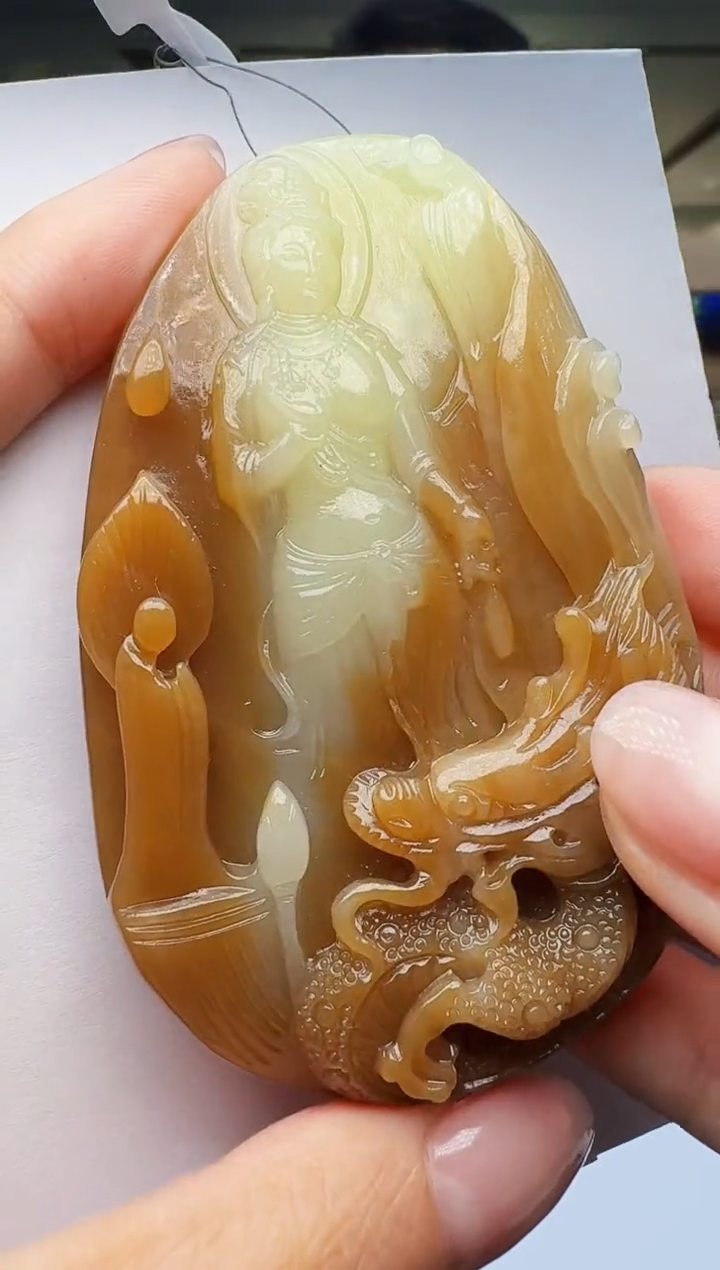 定制和田玉玉界匠心天然和田玉（拍一发一）