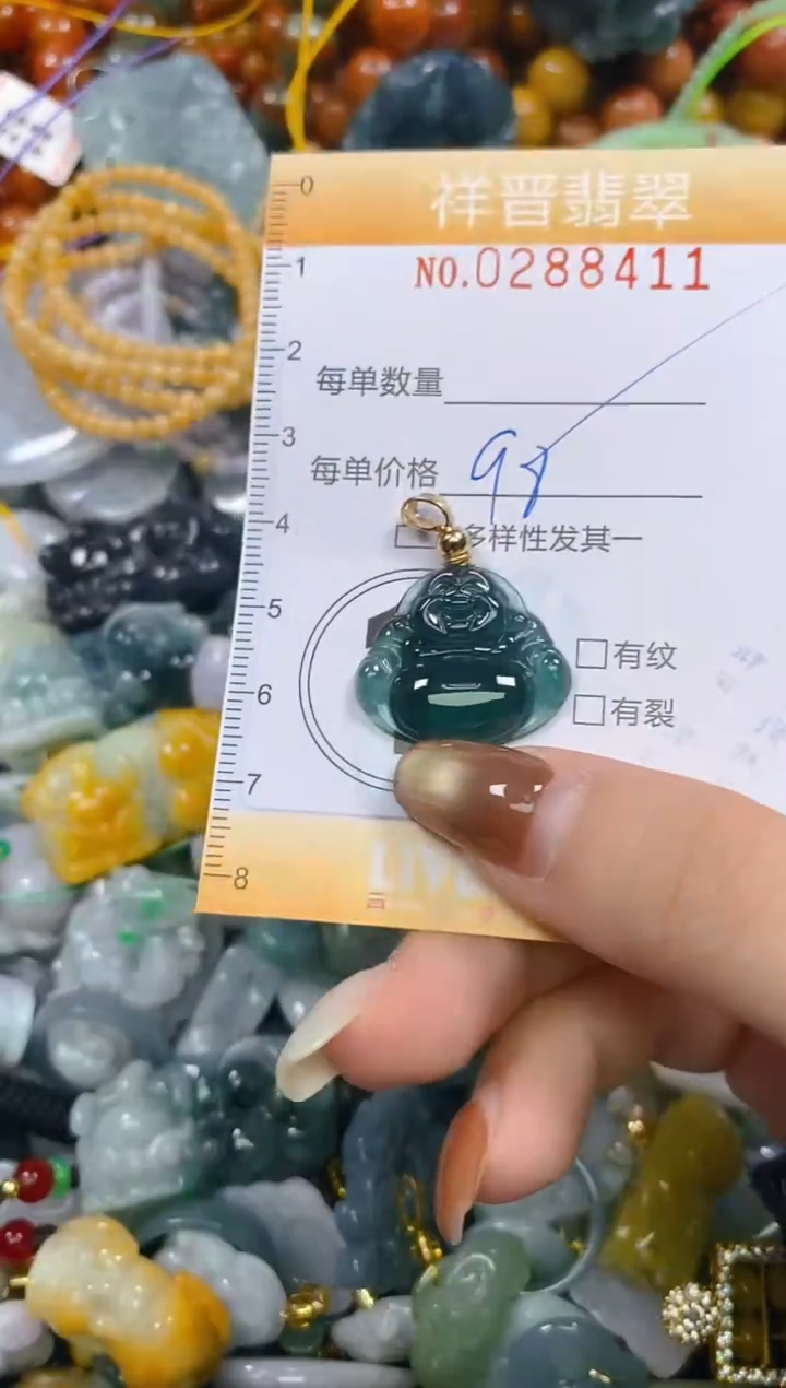 颈饰未镶嵌翡翠闪购0288411