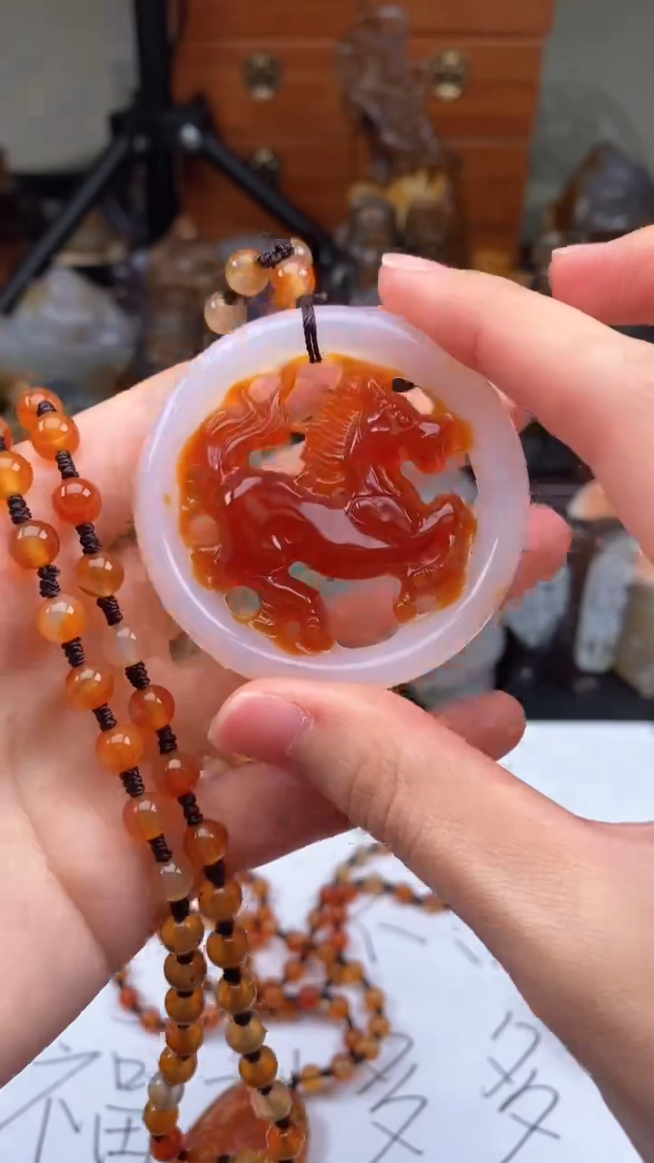 【闪购商品】玛瑙/玉髓颈饰未镶嵌AA