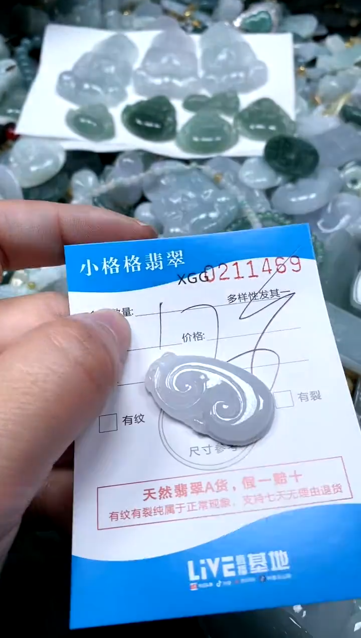 【闪购商品】翡翠颈饰未镶嵌闪购商品0211469