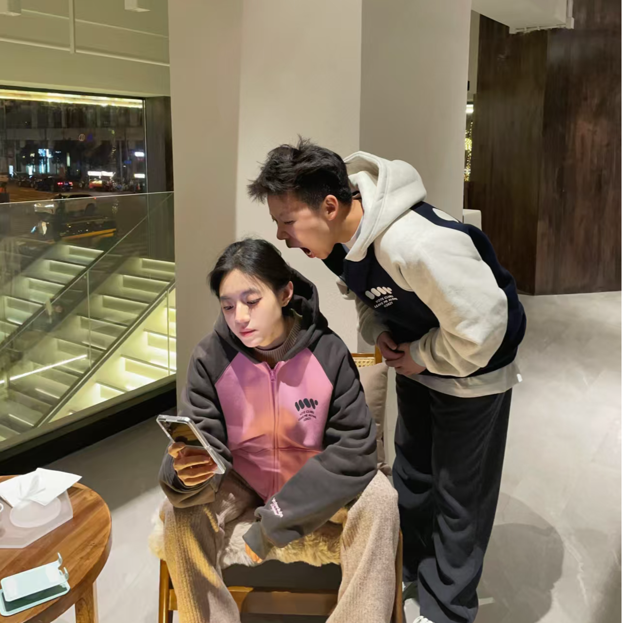 【撞色连帽卫衣】GAGA专属/VOTE仓库直发23V3J52