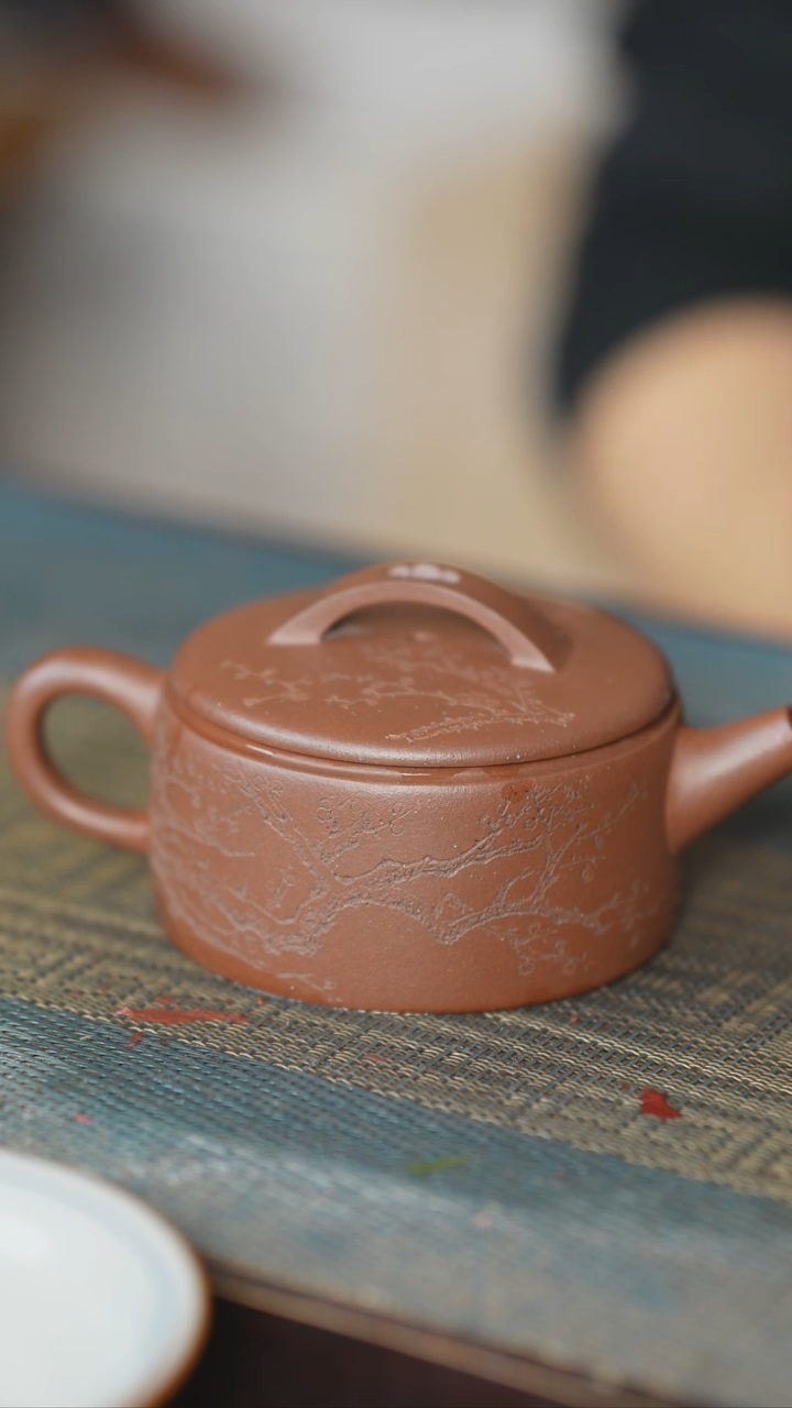 【闪购商品】七点半安排大红袍全手工紫砂壶