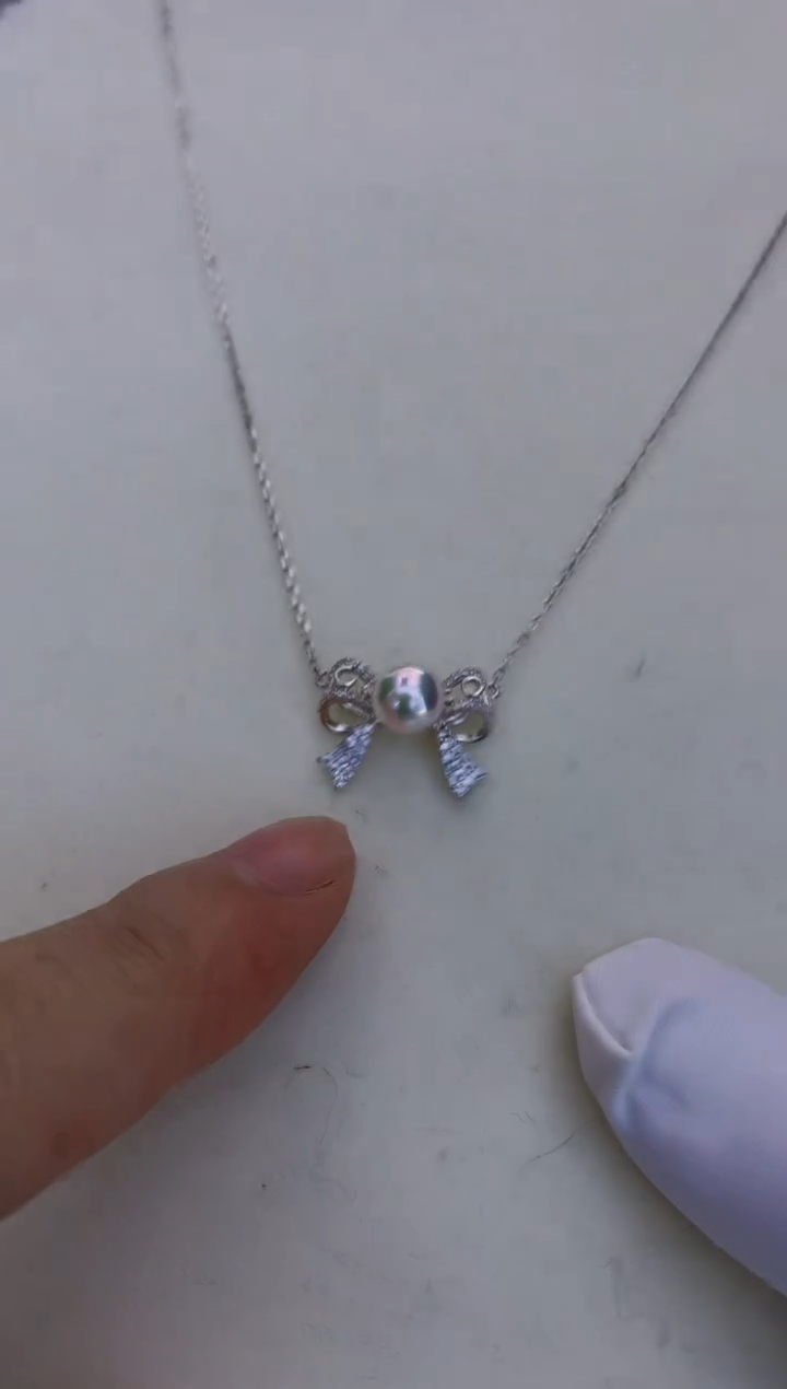 银S925镶嵌海水珍珠饰品设计款套链