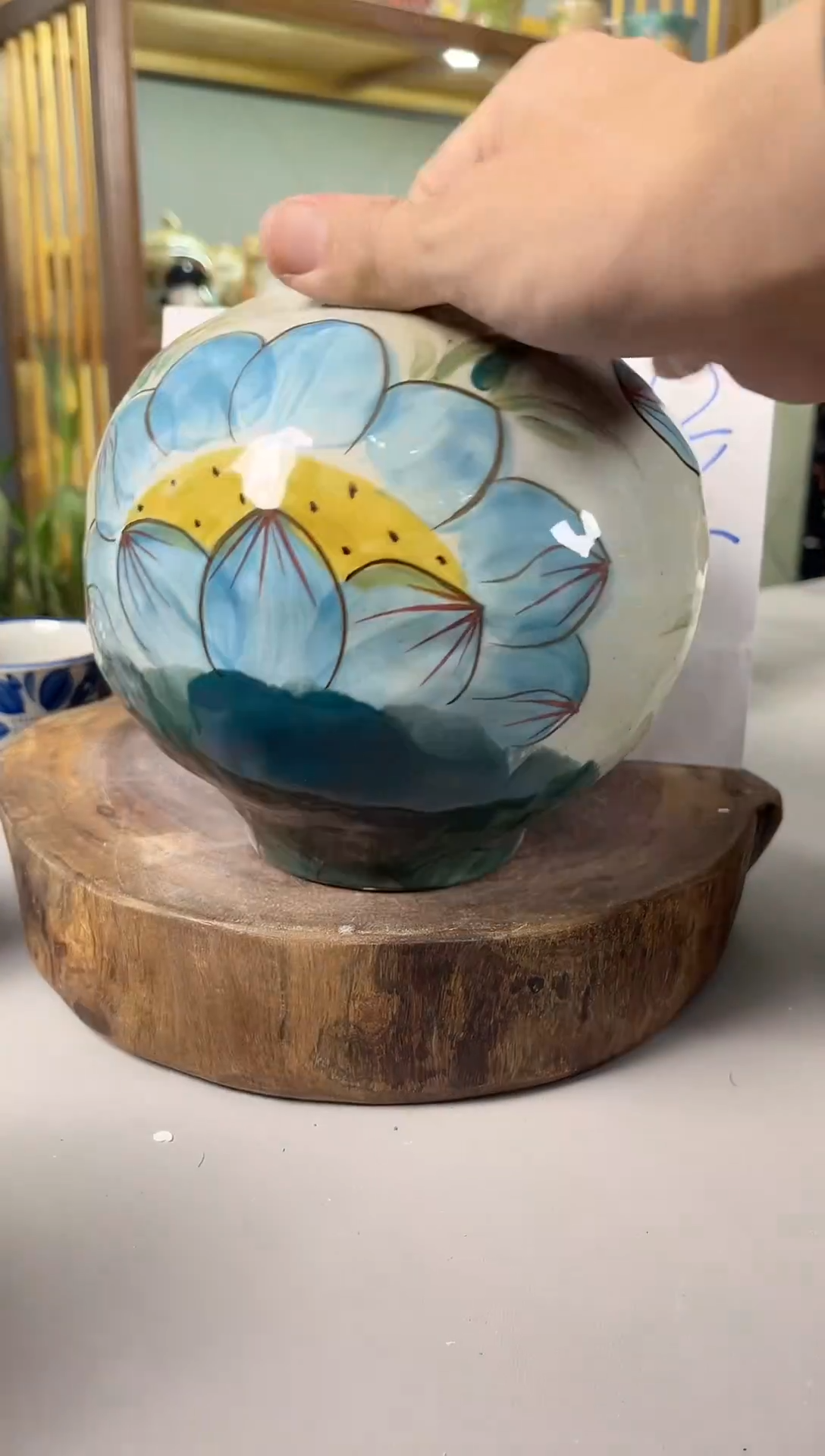 【闪购商品】瓷片景德镇手绘高温釉下彩