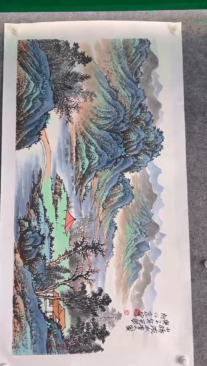【闪购商品】绘画姜国华-8.6平尺-国画作品