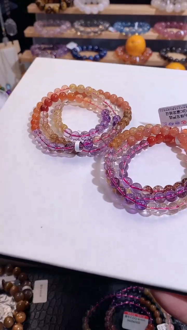 【闪购商品】水晶手链未镶嵌多样性发一