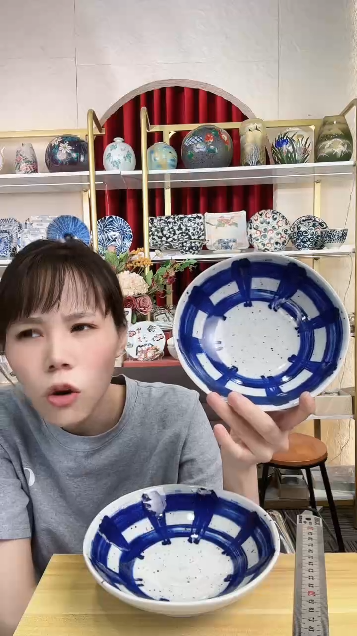 陶瓷陶瓷陶瓷陶瓷有田烧煮物钵17cm2只