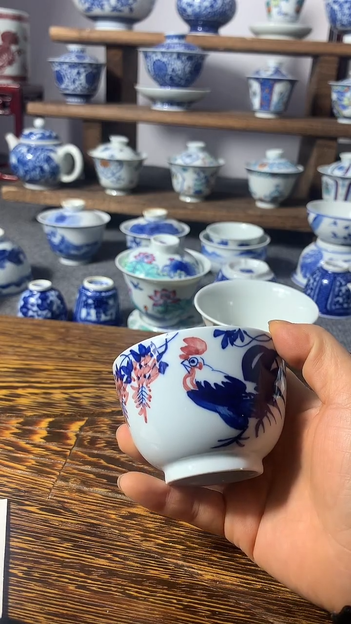 玉****运景德镇10个杯杯