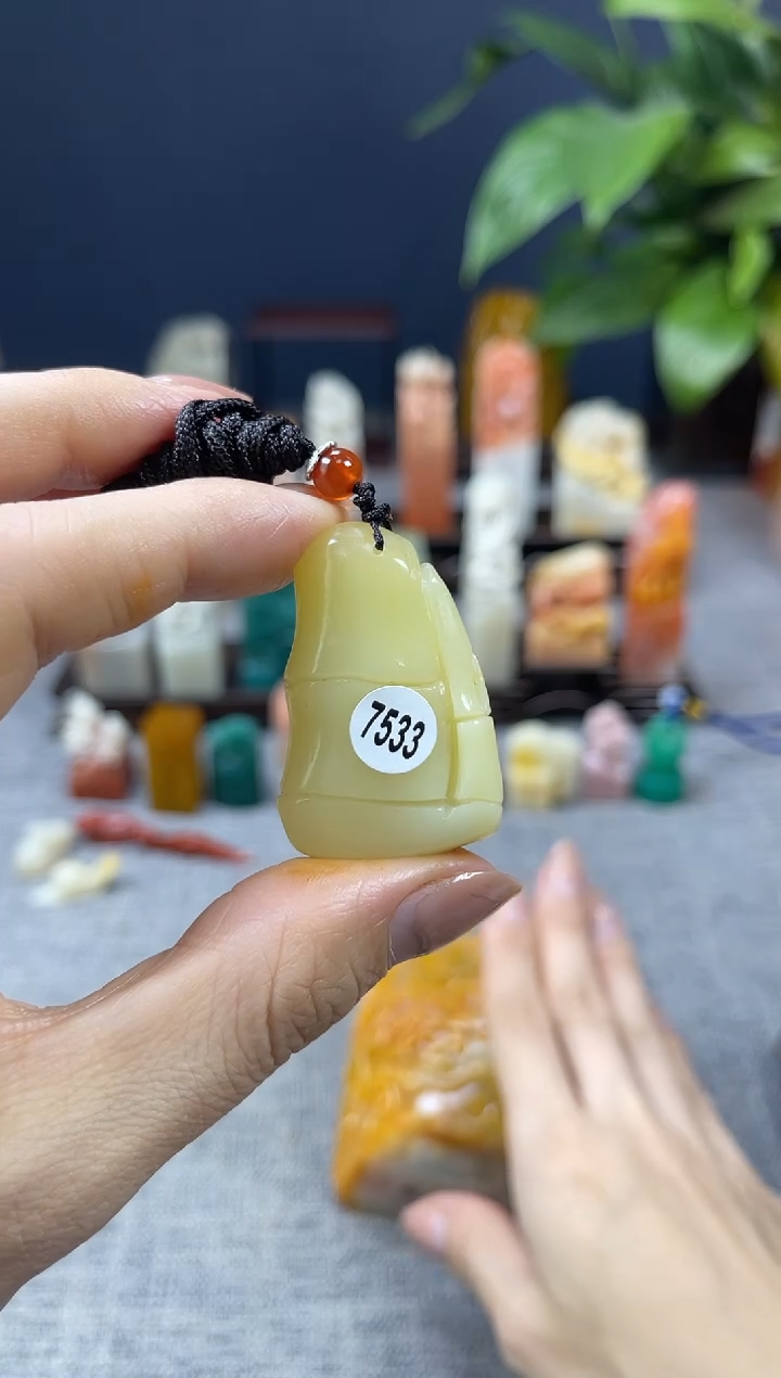 【闪购商品】寿山石印石7533         