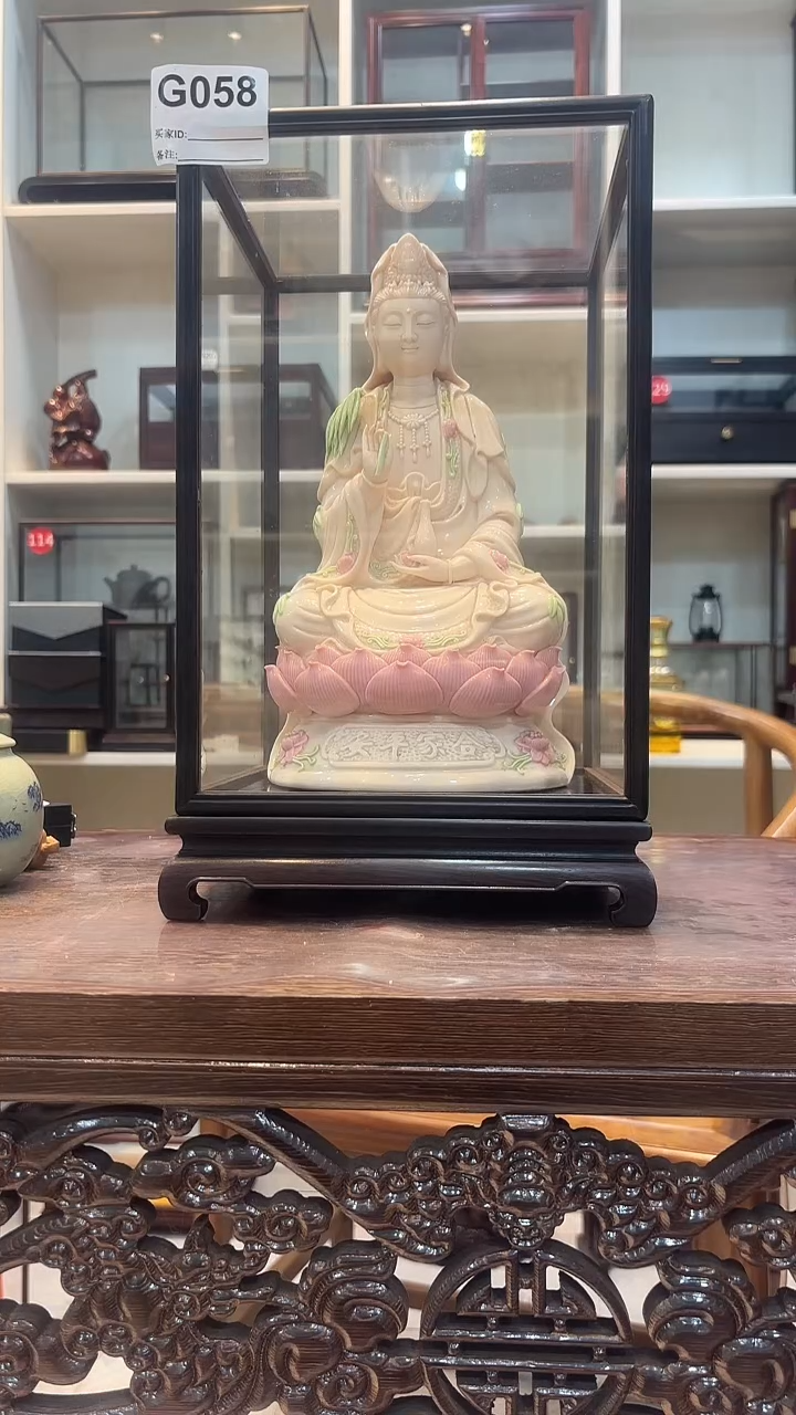 东非黑黄檀（紫光檀）用****320*20*30玻璃罩058