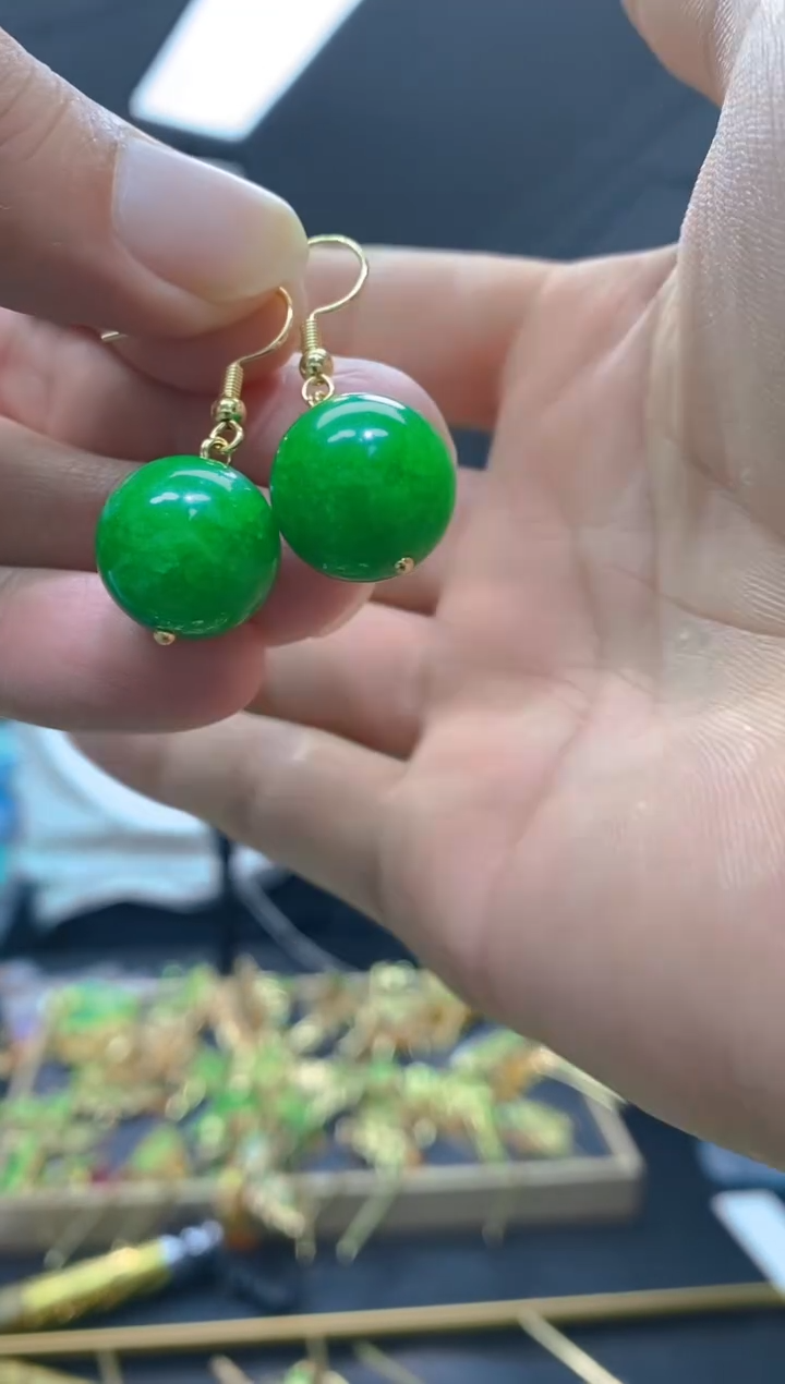 【闪购商品】玛瑙/玉髓耳饰合金01玛瑙饰品