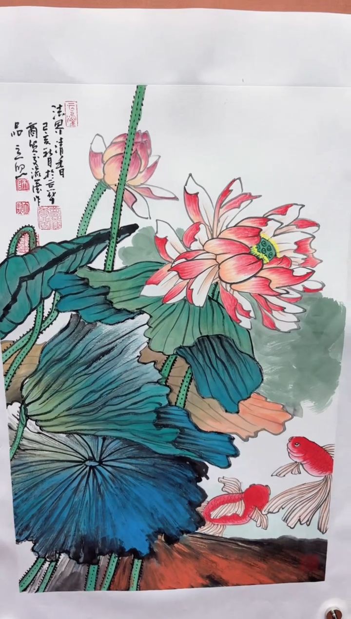 国画师立照老师国画作品
