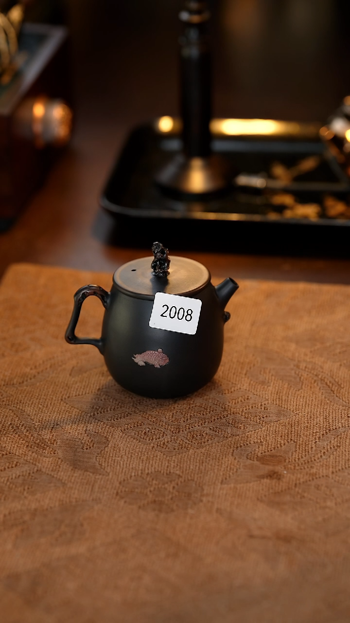 【闪购商品】雲梦茶器紫陶小壶2008