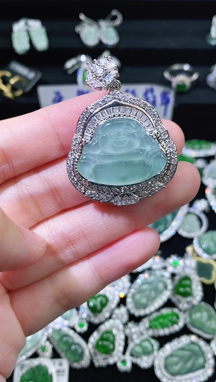 【闪购商品】翡翠未镶嵌颈饰精美翡翠-多样性只发一件H706