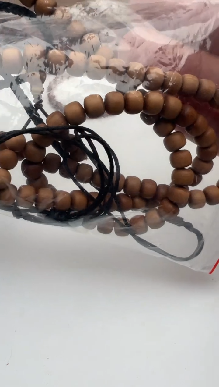 【闪购商品】非洲檀香无事牌文玩木串