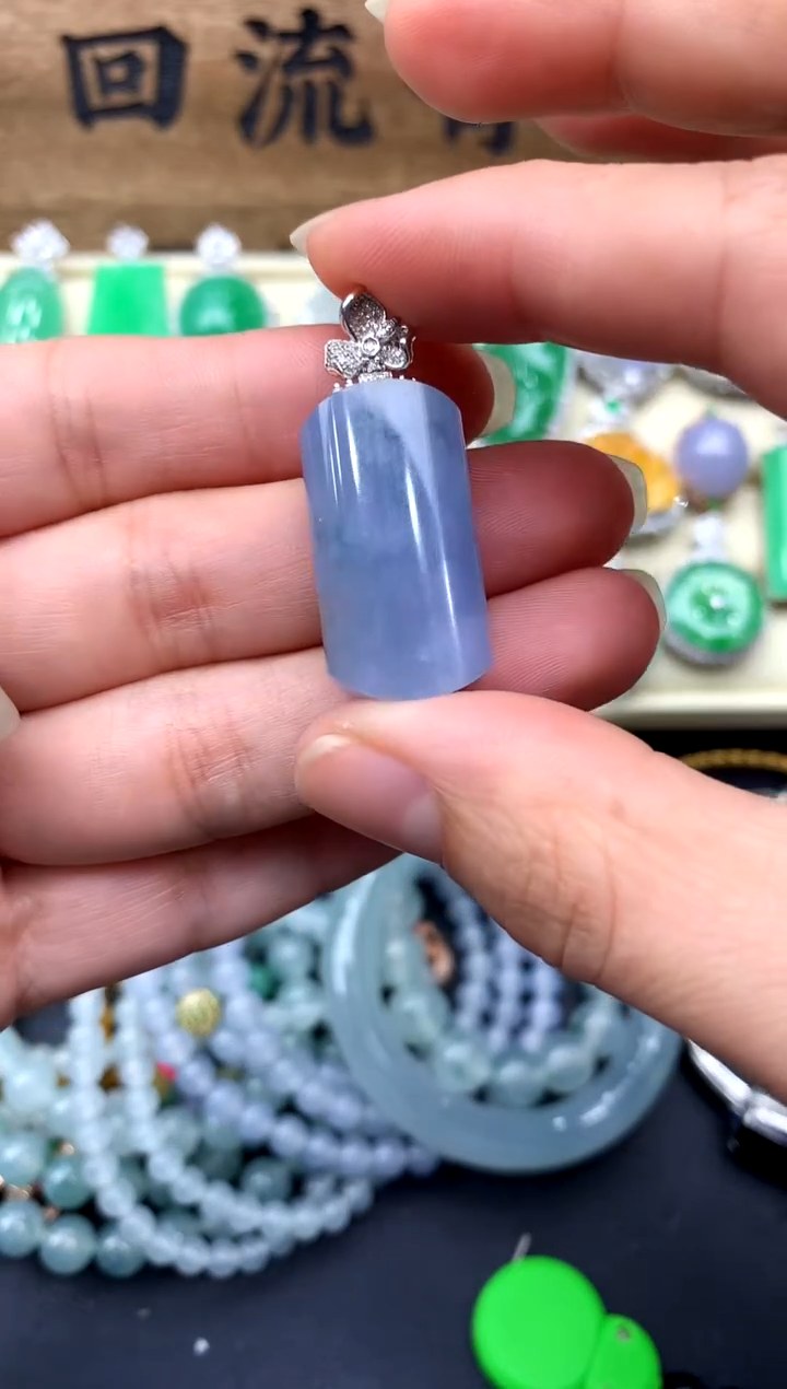 【闪购商品】翡翠颈饰18K金镶嵌247-中国好珍宝