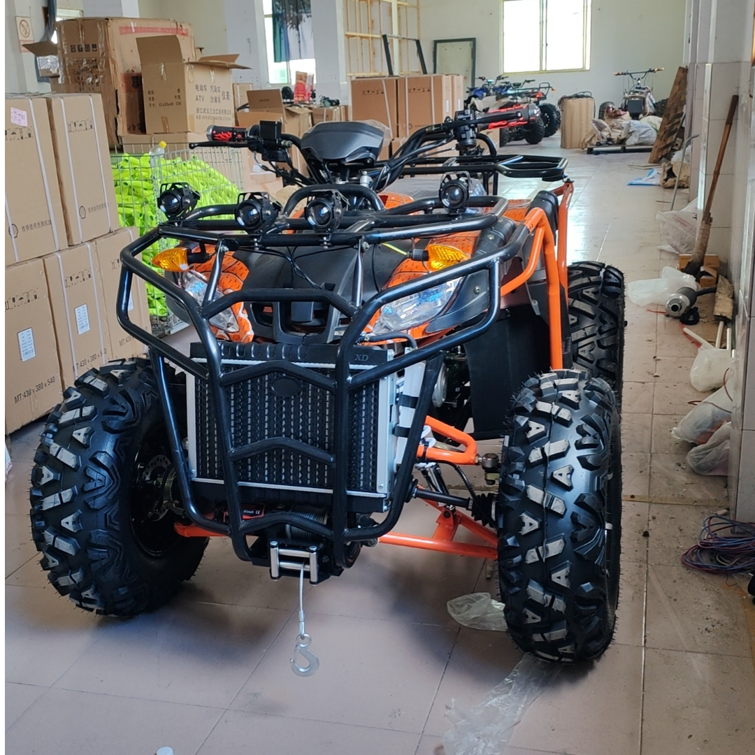 ATV四驱全地形沙滩车四轮越野摩托车轴传动水冷双座大公牛万向轴