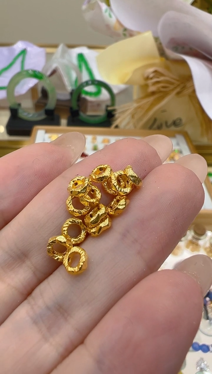 吊坠(不含链)定制足金团购多样性发一件（5mm一单10个）