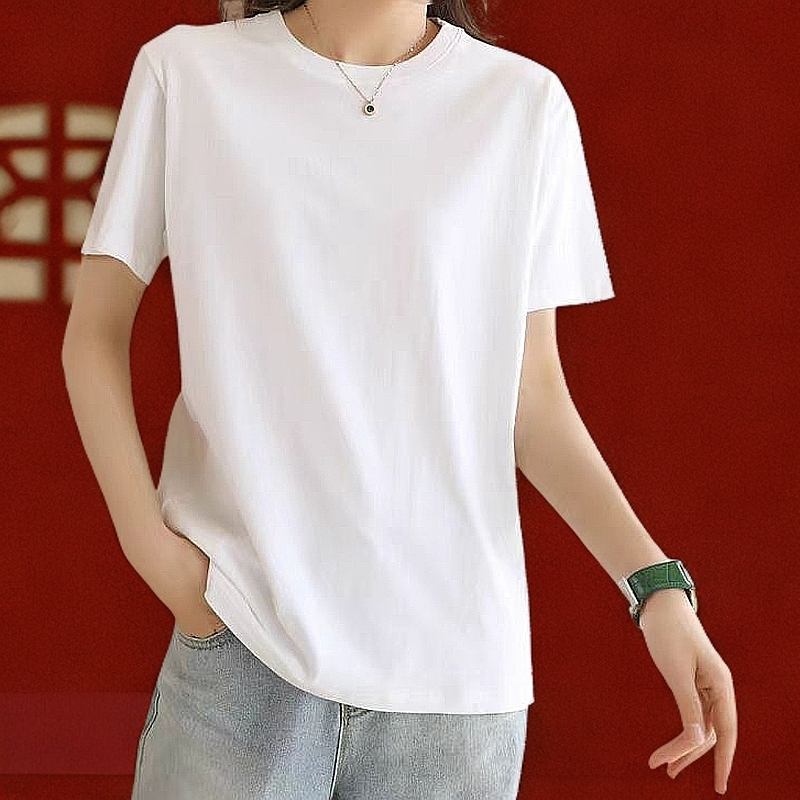 0208-66 男女同款短袖休闲百搭T恤 (2件) HG NY+QY