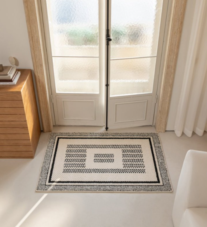 高端硅藻丝入户地垫门口脚垫防水防污高端家用加厚卧室床边毯
