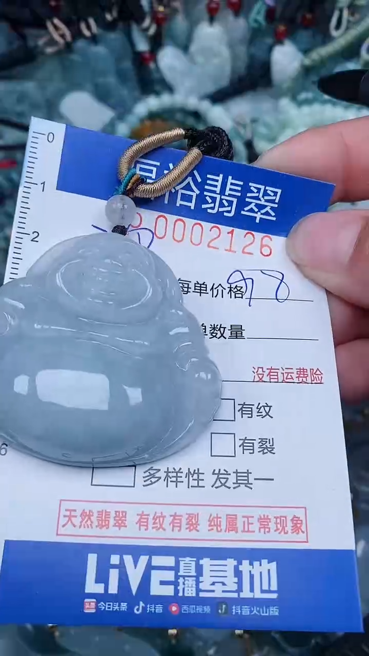 【闪购商品】翡翠颈饰未镶嵌...0002126