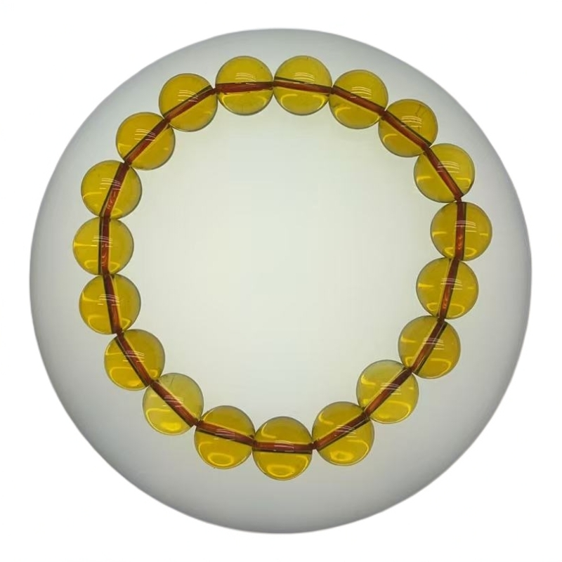 老姜黄10mm手串全净体经典时尚款