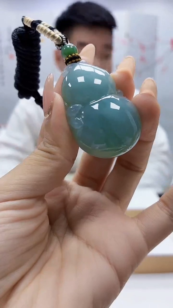 未镶嵌定制翡翠5028ty-毛货挂件54