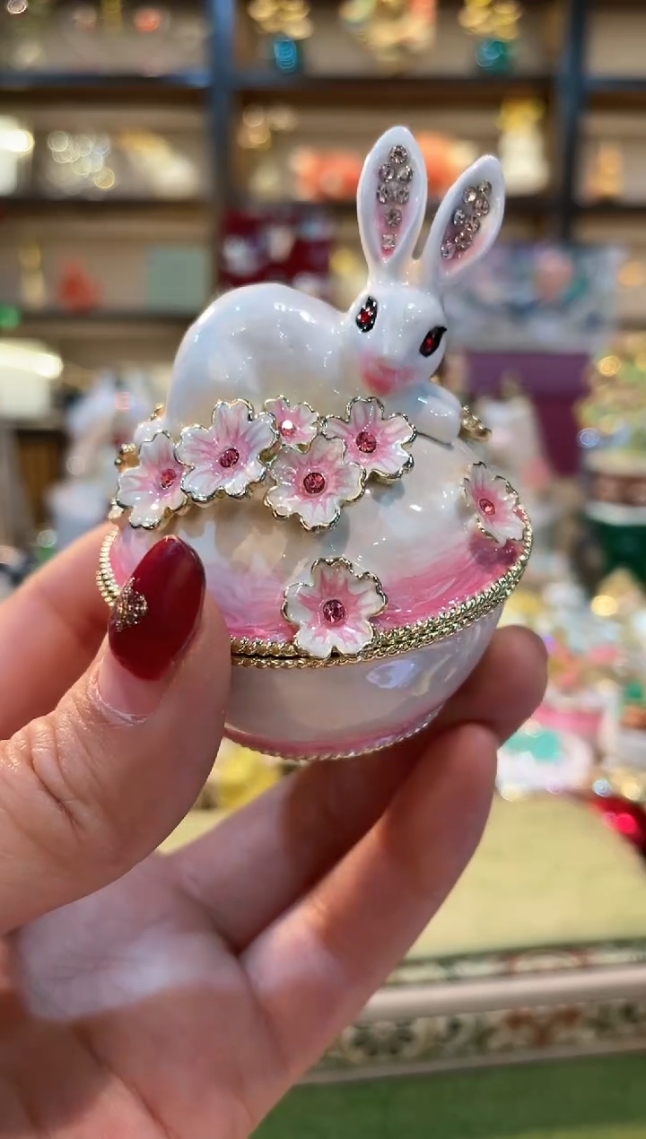 【闪购商品】珐琅彩精致首饰盒