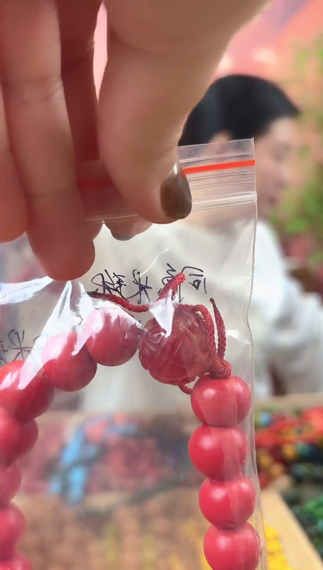 DIY琉璃经典时尚琉璃手串16颗+1颗20雕刻珠