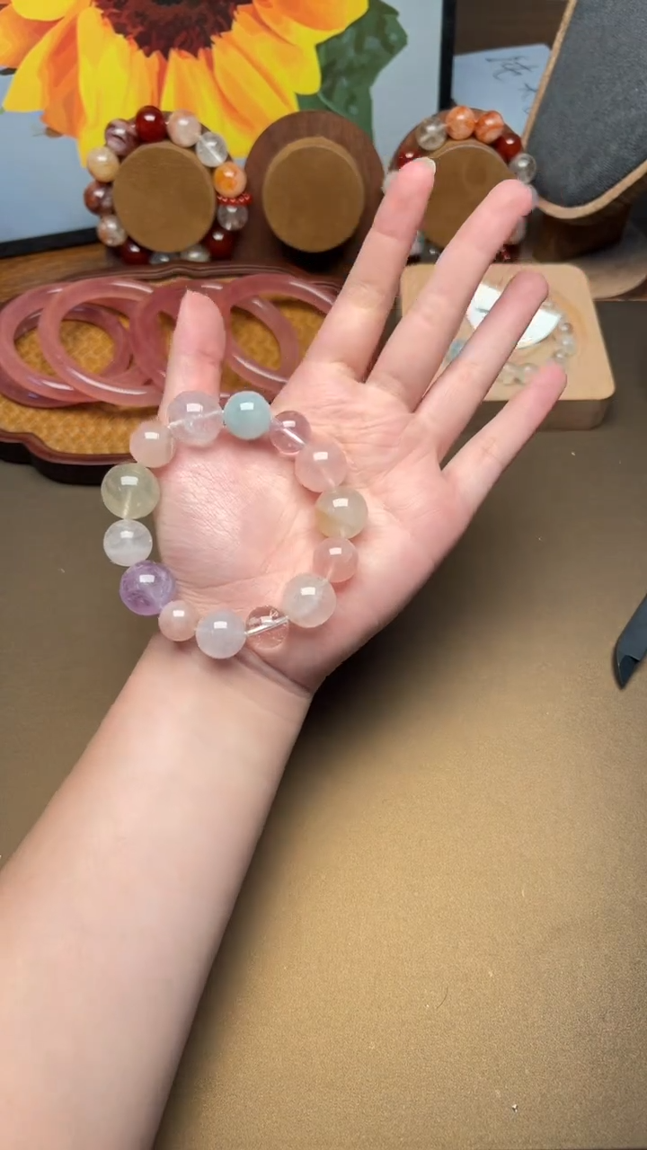 未镶嵌手串水晶1