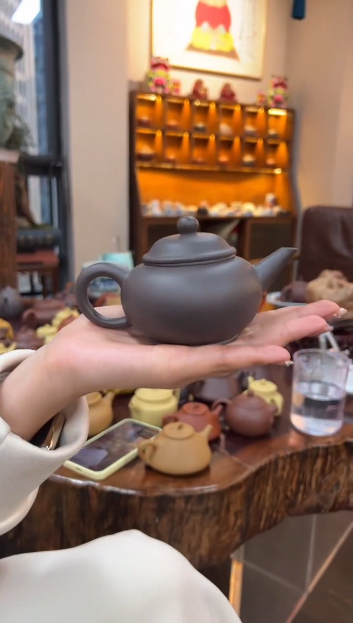 【闪购商品】紫砂茶壶【头哥手工壶】水平