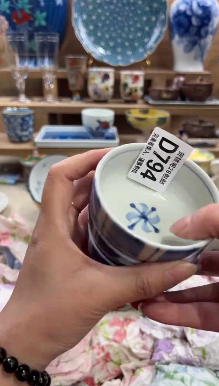 瓷片青****儿      D794