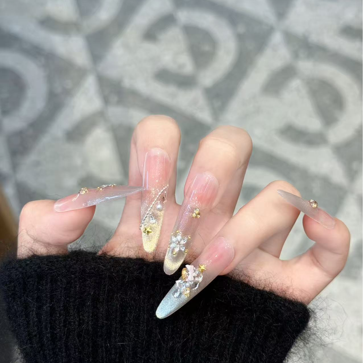 SHISHI诗诗纯手工穿戴甲-1108