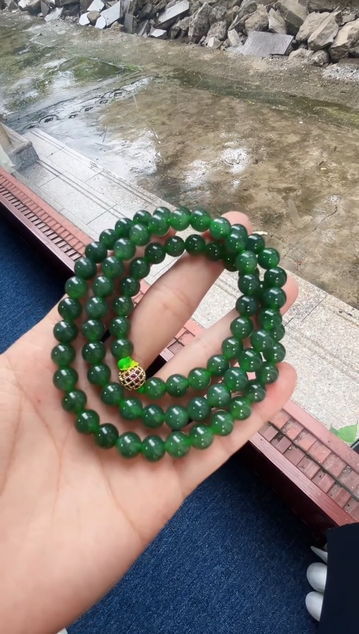 定制翡翠未镶嵌缅甸天然翡翠A货