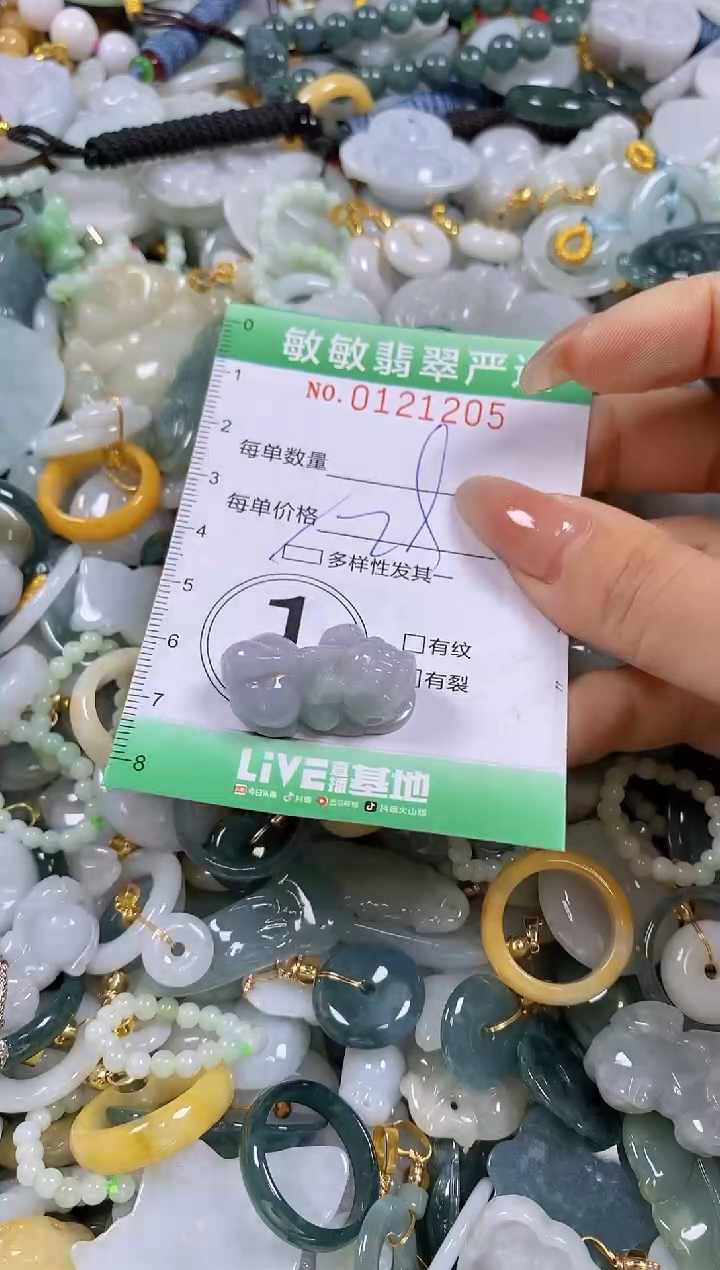 【闪购商品】翡翠颈饰未镶嵌闪购0121205多样性发其一