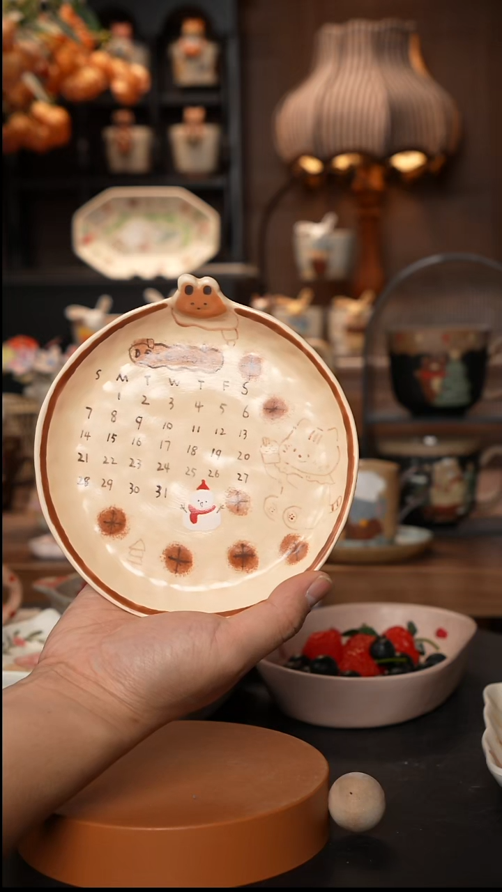 瓷片川谷原创手作陶瓷  12.3  不退差价