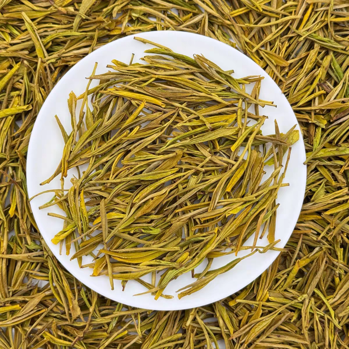 2025新茶绿茶茶叶雨前黄金芽高山春茶浓香型口粮茶100克袋装