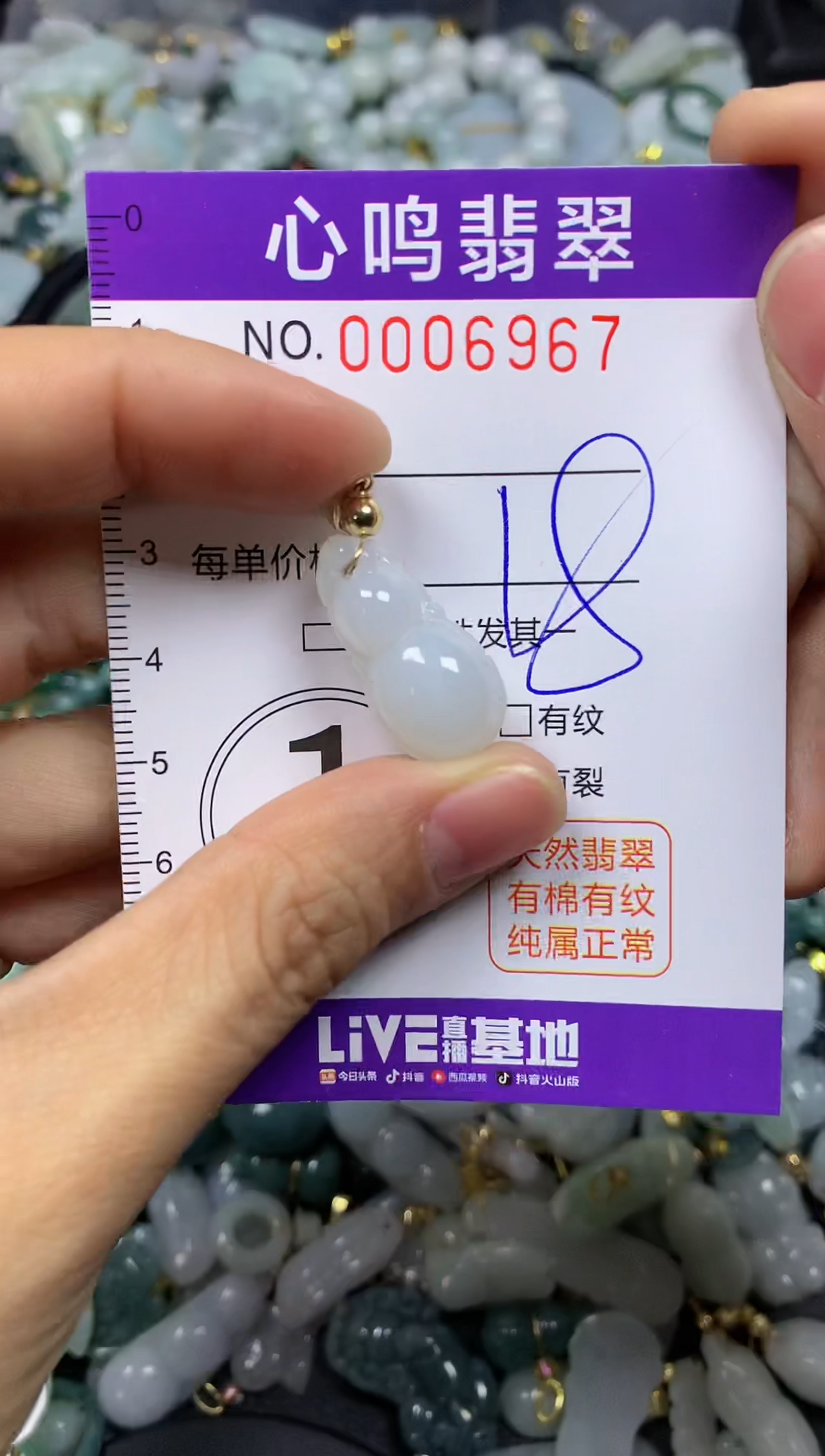 【闪购商品】翡翠颈饰未镶嵌闪购006967