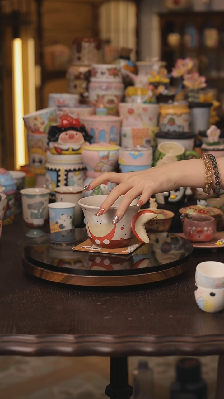 景德镇釉下彩绘设计师款式陶瓷